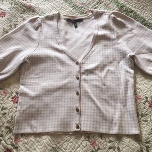 Sweet sweater!  Never worn!  WHBM.